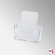 Countertop Leaflet Holder A4 A5 DL Brochure Dispenser, Clear Acrylic