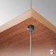 Ceiling Hanging Wood Shelf Cables Kit - Fittings & Wires Only (NO SHELF BOARDS)