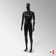 Black Mannequin, Male & Female Full-Body Dummy