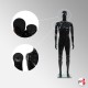 Black Mannequin, Male & Female Full-Body Dummy