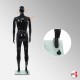 Black Mannequin, Male & Female Full-Body Dummy