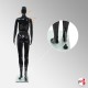 Black Mannequin, Male & Female Full-Body Dummy