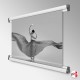 Poster Hanging Tracks - Top & Bottom Display Rail for Posters & Prints! (60cm, 85cm, 100m, 150cm)