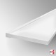 White Wood Floating Shelf (Float-effect Wooden Shelving Board & Bracket)