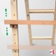 Double Sided Tall Wooden Easel (Folding H-frame Back-to-Back Display)