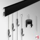 Clip Rail Heavy Rug Clamp Kit