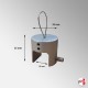 P Rail Heavy Rug Clamp Kit