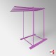 Freestanding Rug Rack Display Stand - POS Retail Carpet Solution & Storage