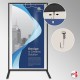 Freestanding Banner Display Frame & Stand