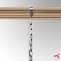 Heavy-Duty Steel Picture Chain Kit (40kg) - Moulding Hook Included