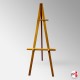 Display Easel With Artist Info Holder