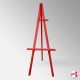 Display Easel With Artist Info Holder