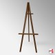 Display Easel With Artist Info Holder
