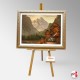 Display Easel With Artist Info Holder