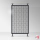 Decorative Room Divider Panels, Ceiling-to-Floor Mounted (Metal Privacy Screens)