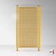 Decorative Room Divider Panels, Ceiling-to-Floor Mounted (Metal Privacy Screens)