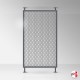 Decorative Room Divider Panels, Ceiling-to-Floor Mounted (Metal Privacy Screens)
