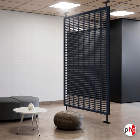 Decorative Room Divider Panels, Ceiling-to-Floor Mounted (Metal Privacy Screens)