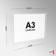 Self-adhesive Acrylic Pockets (Display Printed Notices, Menus & Price Lists)
