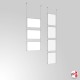 A5 Ready-made Cable Set, Ceiling Fittings & Poster Pockets (Portrait & Landscape)