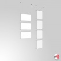 A5 Ready-made Clear Cord Set, Ceiling Fittings & Poster Pockets (Portrait & Landscape)