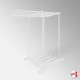 Pull-Out Painting Storage & Presenter Stand - Freestanding Sliding Artwork Racking