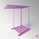 Pull-Out Painting Storage & Presenter Stand - Freestanding Sliding Artwork Racking