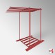 Pull-Out Painting Storage & Presenter Stand - Freestanding Sliding Artwork Racking