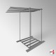Pull-Out Painting Storage & Presenter Stand - Freestanding Sliding Artwork Racking
