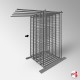 Pull-Out Painting Storage & Presenter Stand - Freestanding Sliding Artwork Racking