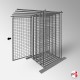 Pull-Out Painting Storage & Presenter Stand - Freestanding Sliding Artwork Racking