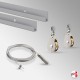 J Rail Gallery System for High Ceilings Kit