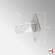Wall-Mounted Grid Mesh Display (Heavy-Duty Gridwall Panel & Brackets)