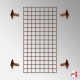 Wall-Mounted Grid Mesh Display (Heavy-Duty Gridwall Panel & Brackets)