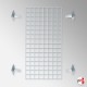 Wall-Mounted Grid Mesh Display (Heavy-Duty Gridwall Panel & Brackets)