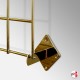 Wall-Mounted Grid Mesh Display (Heavy-Duty Gridwall Panel & Brackets)