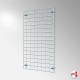 Wall-Mounted Grid Mesh Display (Heavy-Duty Gridwall Panel & Brackets)