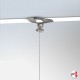 Suspended Ceiling Twist-On Weighted Cables Kit (Ceiling to Floor Wires, No Screws!)