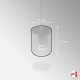Suspended Ceiling Twist-On Weighted Cables Kit (Ceiling to Floor Wires, No Screws!)