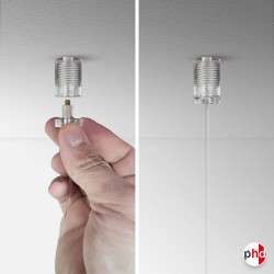 Transparent Ceiling Display Cable & Fixing Kit