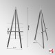 T-Shirt Display Frame Lockable Case