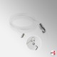 Picture Hanging Over Curtains & Drapes (Transparent & Steel Wire Kits)