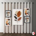 Picture Hanging Over Curtains & Drapes (Transparent & Steel Wire Kits)