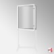 Expo T-Shirt Display Stand & Lockable Case (Back-to-Back Display for Small to 5XL Sizes)