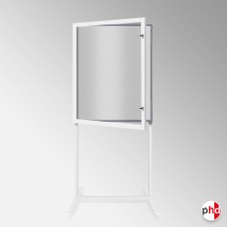 Expo T-Shirt Display Stand & Lockable Case (Back-to-Back Display for Small to 5XL Sizes)