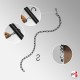 Picture Chains Over Curtains & Drapes (Frame Hanging Chain Kits)