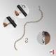 Picture Chains Over Curtains & Drapes (Frame Hanging Chain Kits)