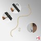 Picture Chains Over Curtains & Drapes (Frame Hanging Chain Kits)