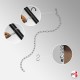 Picture Chains Over Curtains & Drapes (Frame Hanging Chain Kits)
