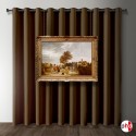 Picture Chains Over Curtains & Drapes (Frame Hanging Chain Kits)